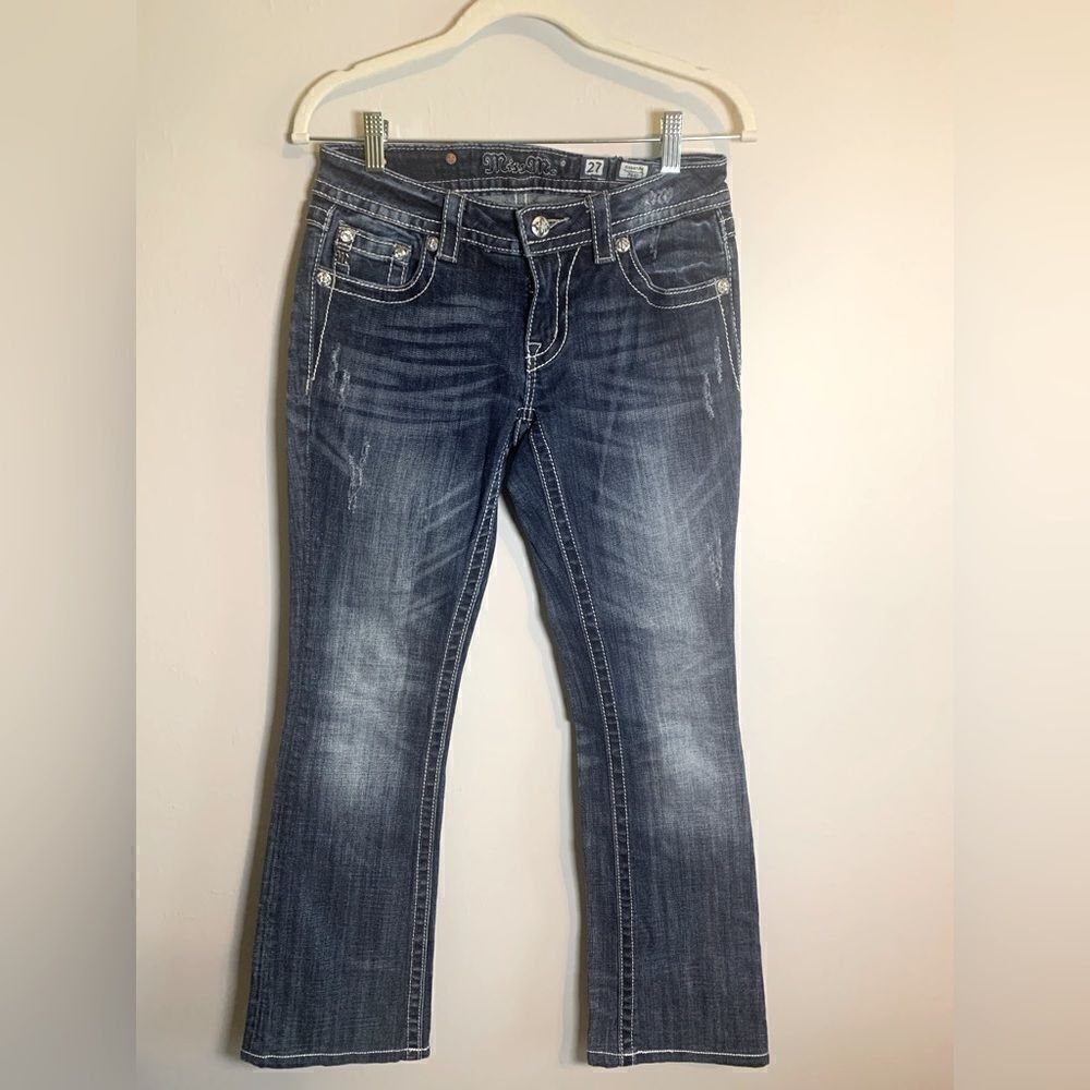 Miss Me‎ Signature boot cut jeans size 27
